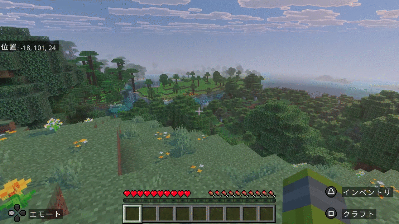 マイクラ(マインクラフト)のゲームに飛び込んだThe Clumsy Crewご一行。広がる世界はすべて角ばっている…!