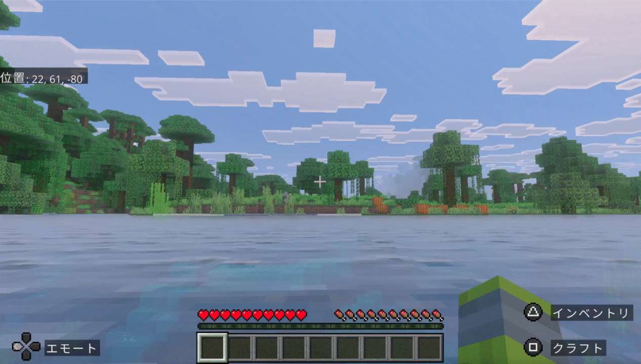 湖で泳いでみた!