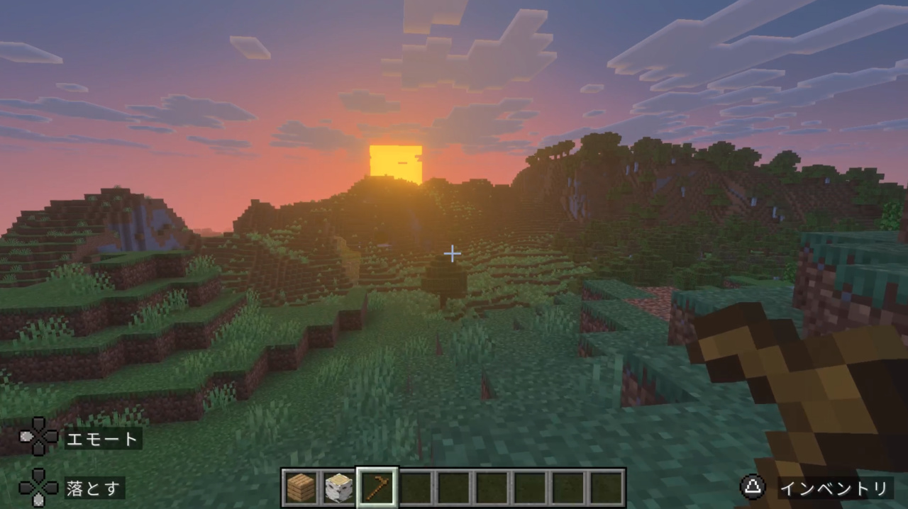 素晴らしい夕焼けだ!ゾンビが襲って来なければいいのに・・・