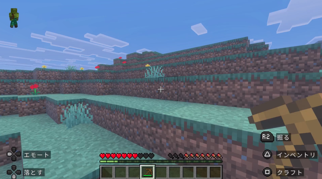 サムも一緒にどんどん登る