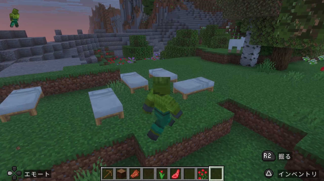 なんとかベッドを5つ作り終えた!